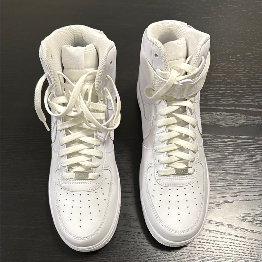 Nike White High-Top Sneakers